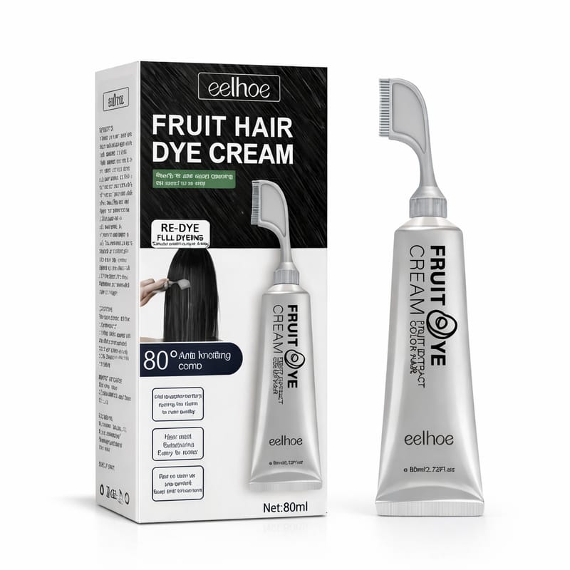 Tinte para canas natural con peine aplicador EELHOE🌿🪮