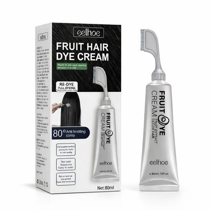 Tinte para canas natural con peine aplicador EELHOE🌿🪮