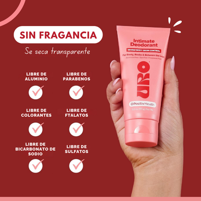 DESORANTE ÍNTIMO URO CREAM - Adiós olor corporal 🌸🌷