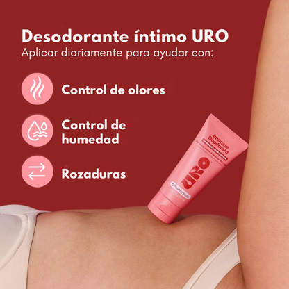 DESORANTE ÍNTIMO URO CREAM - Adiós olor corporal 🌸🌷