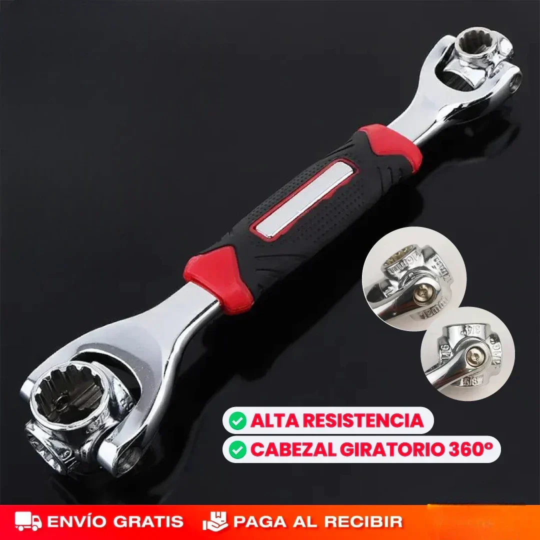 Llave Dado Universal 48 En 1 Giro 360°🔥🔧