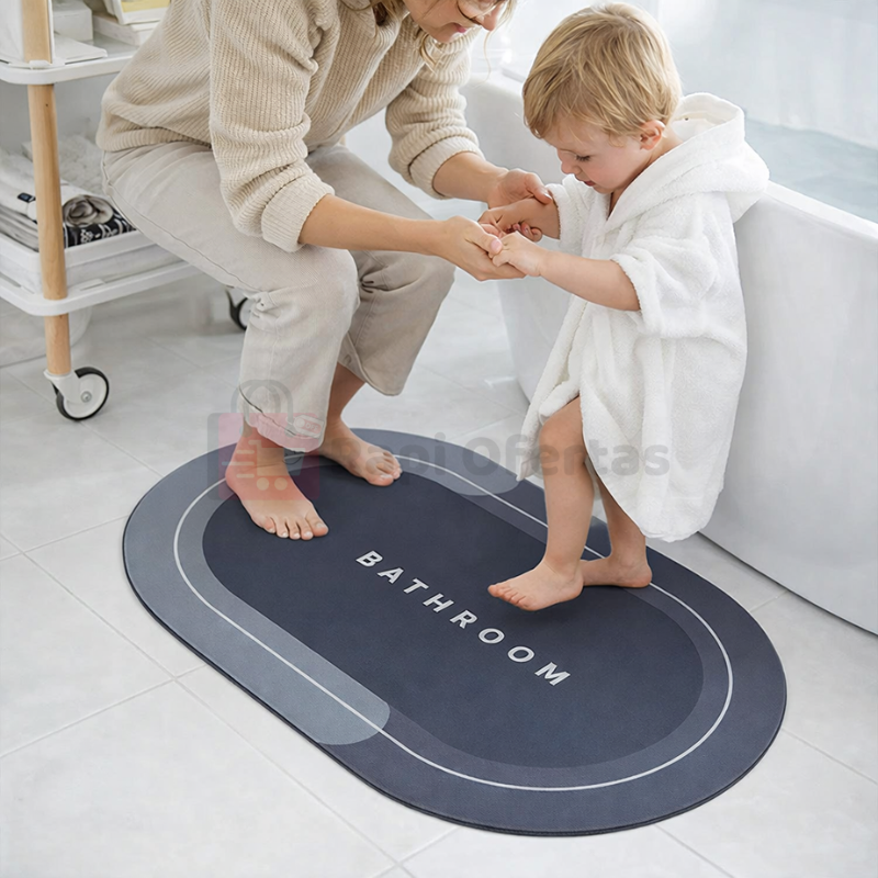 FreshMat - Alfombra Antideslizante p/ Baño - 2x1