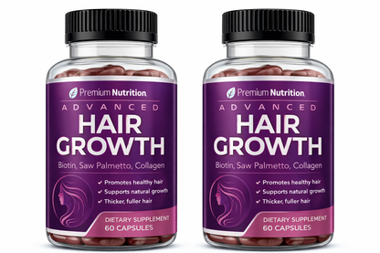 HAIR GROWTH - TRATAMIENTO PARA FRENAR LA CAIDA DEL CABELLO Y RECUPERAR TU SALUD CAPILAR