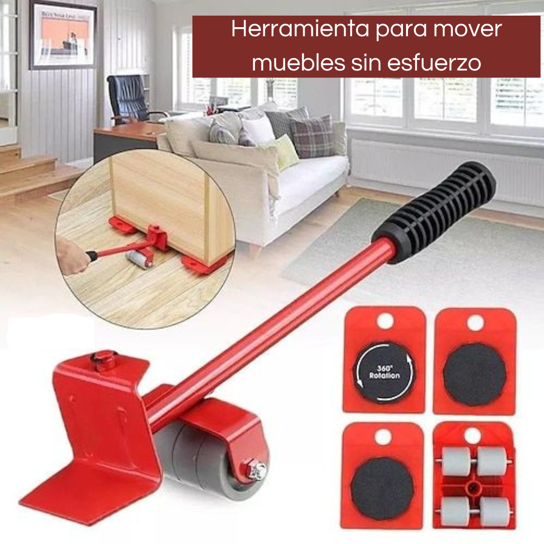 Levantador de Muebles  - ¡Tu Espalda te lo Agradecerá!🛋️