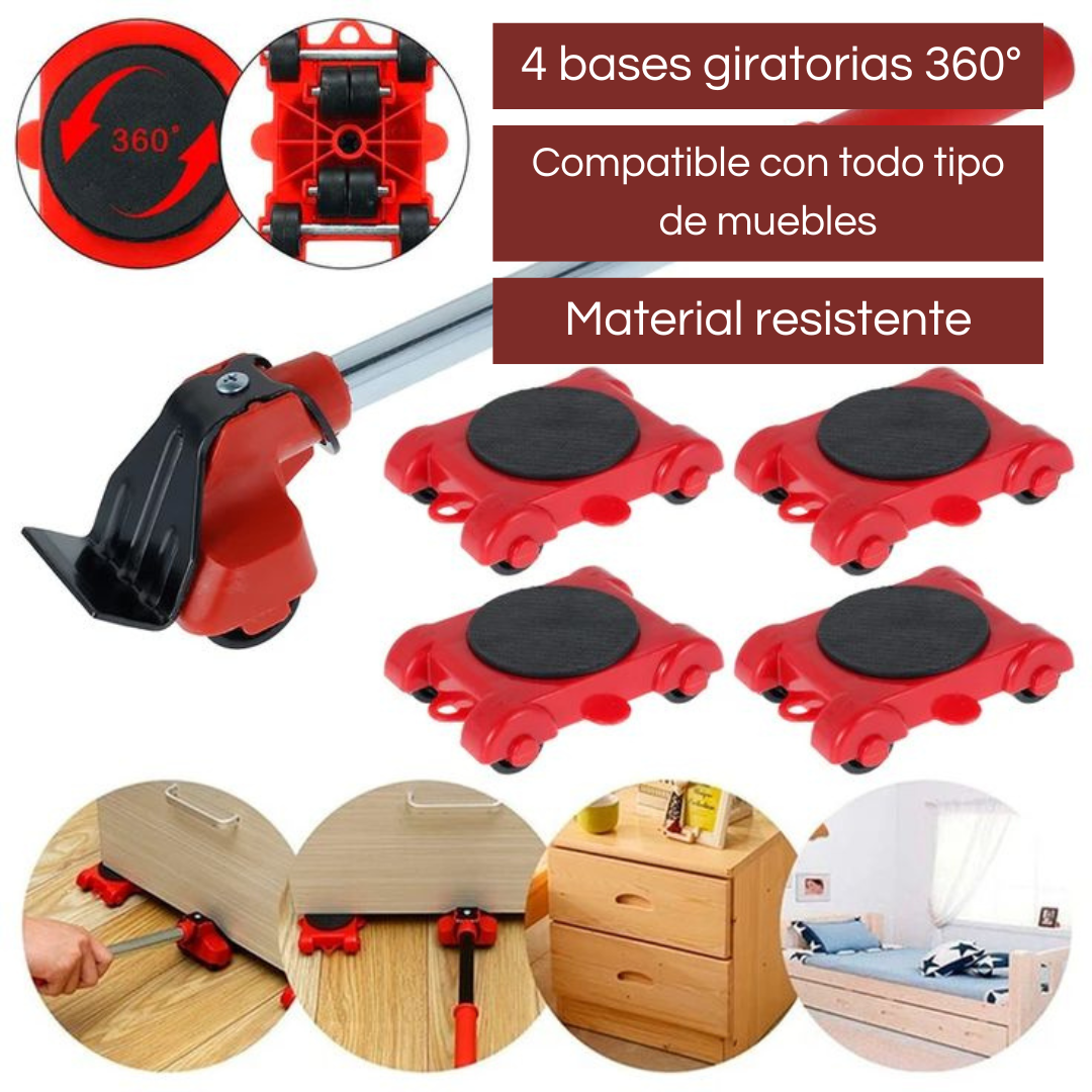 Levantador de Muebles  - ¡Tu Espalda te lo Agradecerá!🛋️