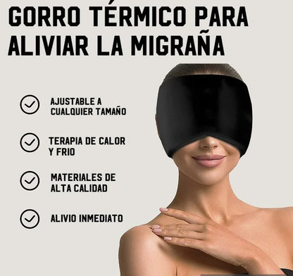 Gorro de Terapia Dual🔥🧊: El alivio que tu cabeza necesitaba🤯