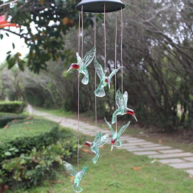 🕊️✨Colgante Colibrí Solar + ENVÍO GRATIS