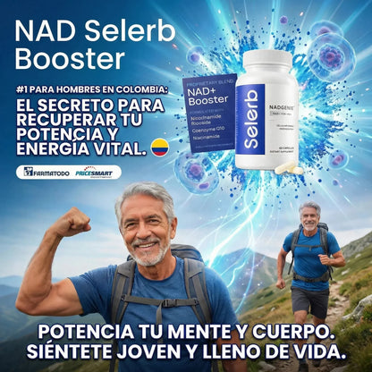 🔥SELERB NAD+  Energía, potencia y vitalidad masculina total💪