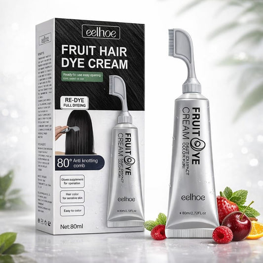 Tinte para canas natural con peine aplicador EELHOE🌿🪮