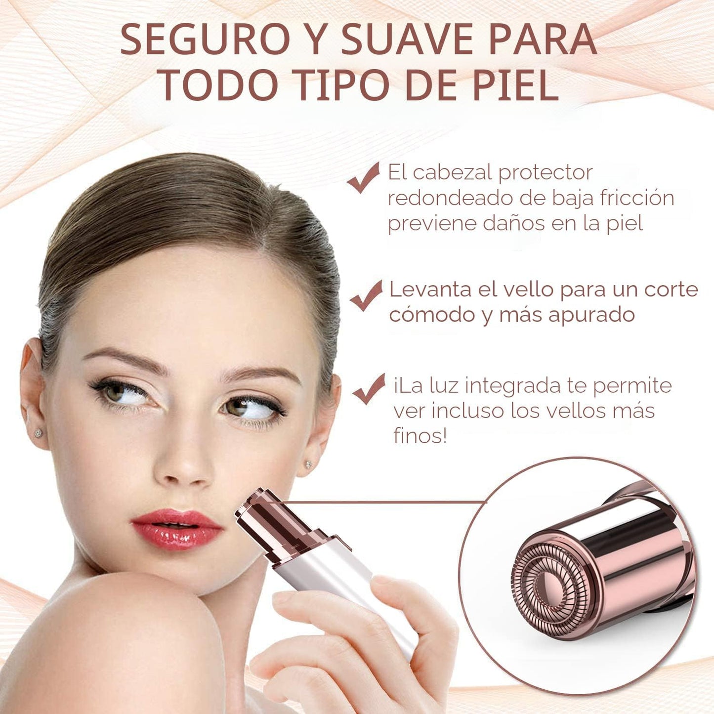 Depiladora Facial Velveta
