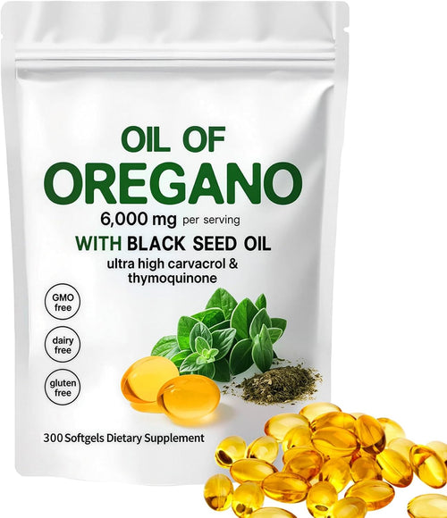 Aceite de orégano con aceite de semilla negra+ ENVIO GRATIS