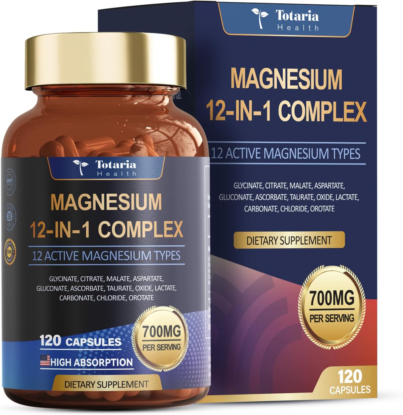 Totaria Complejo de magnesio 2X1+ ENVIO GRATIS