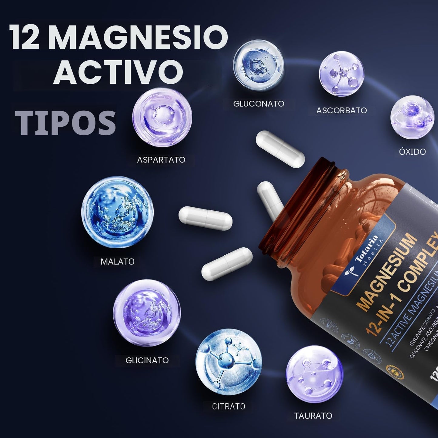 Totaria Complejo de magnesio 2X1+ ENVIO GRATIS