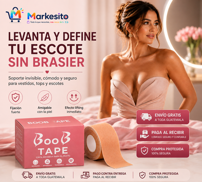 2X1 Boob Tape Cinta Adhesiva Levanta Busto+ ENVIO GRATIS