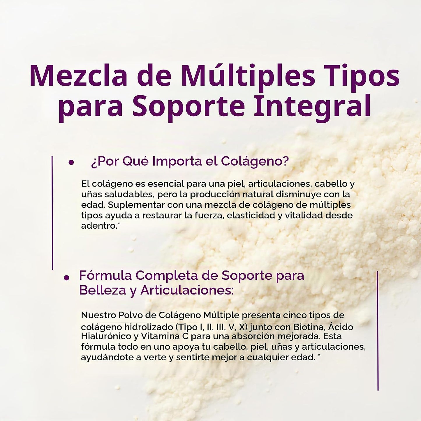 Micro Ingredients - Péptidos de colágeno en polvo