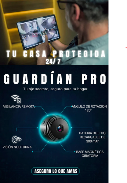 🧐Mini cámara HD con WIFI - Vigila lo que amas hoy mismo