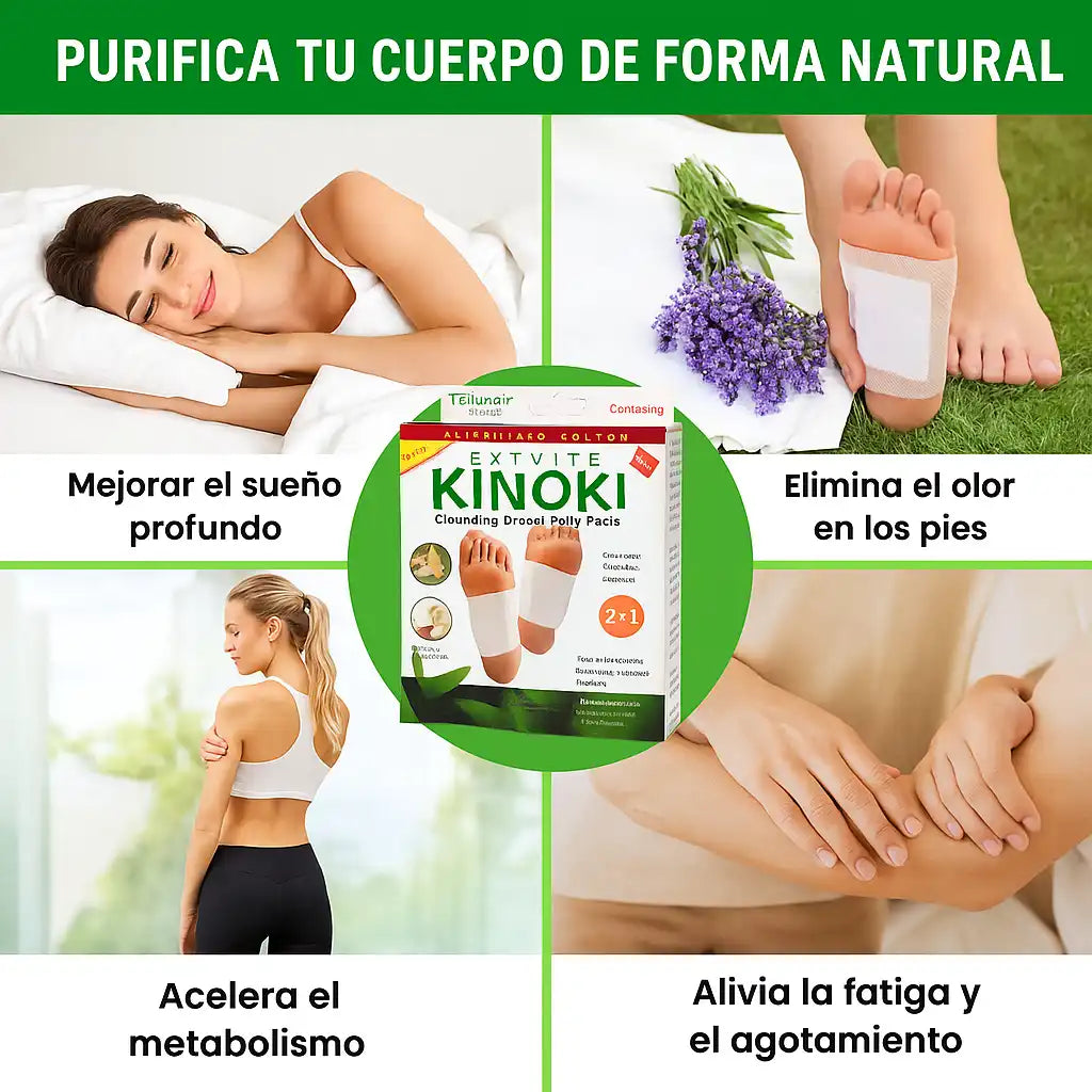 CAJAS PARCHES KINOKI PARA PIES🎁 2 x 1 OFERTA 🎁| Eliminan y Desintoxican tu cuerpo desde la 1era semana