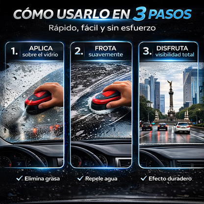 CLEARDRIVER PRO — Limpia tu Parabrisas en 3 Minutos y Maneja con Visión Perfecta