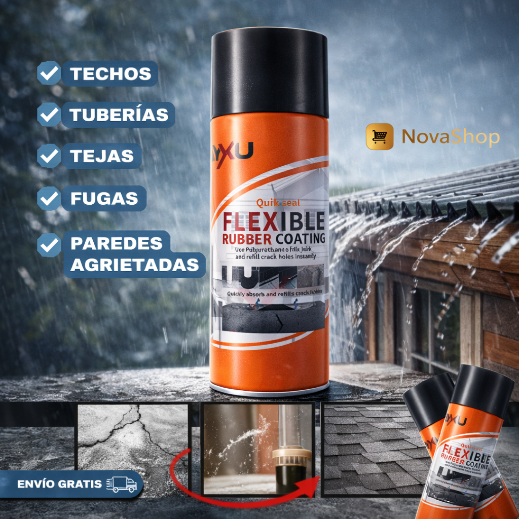 Quik Seal™️ Spray Impermeabilizante para todo tipo de Superficies - ENVÍO GRATIS