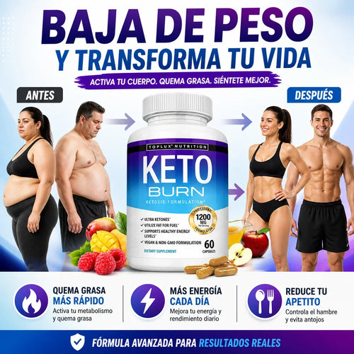 Keto Burn | Quemador de Grasa Natural