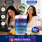 MAX CALM® Bebida Relajante de Magnesio, reduce el cortisol