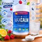 MAX CALM® Bebida Relajante de Magnesio, reduce el cortisol