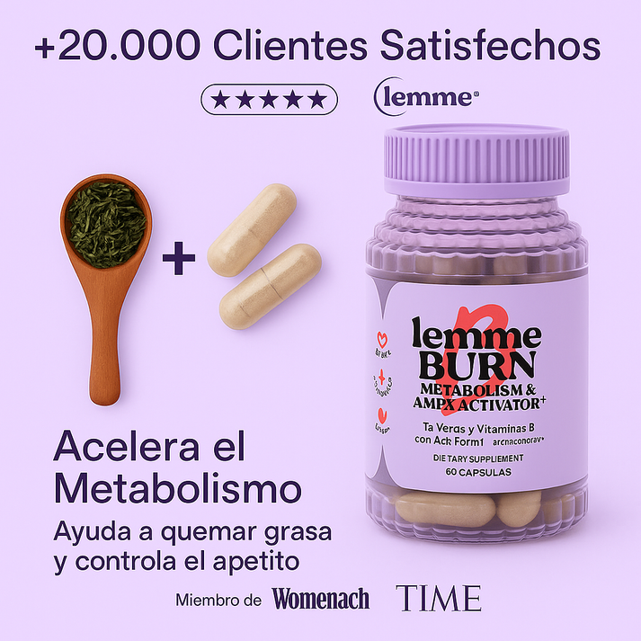 Lemme Burn | El Activador Metabólico Natural