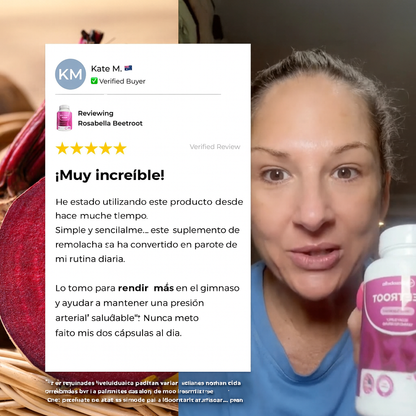🌱 Raíz de Remolacha - Energía natural sin café, sin químicos, sin bajones.