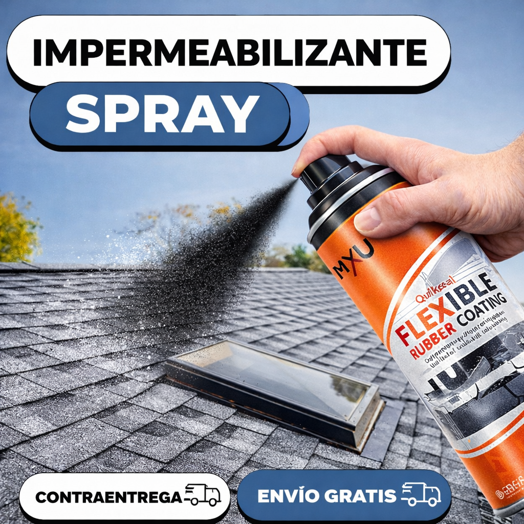 Quik Seal™️ Spray Impermeabilizante para todo tipo de Superficies - ENVÍO GRATIS