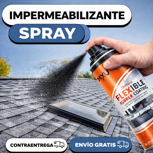 Quik Seal™️ Spray Impermeabilizante para todo tipo de Superficies - ENVÍO GRATIS