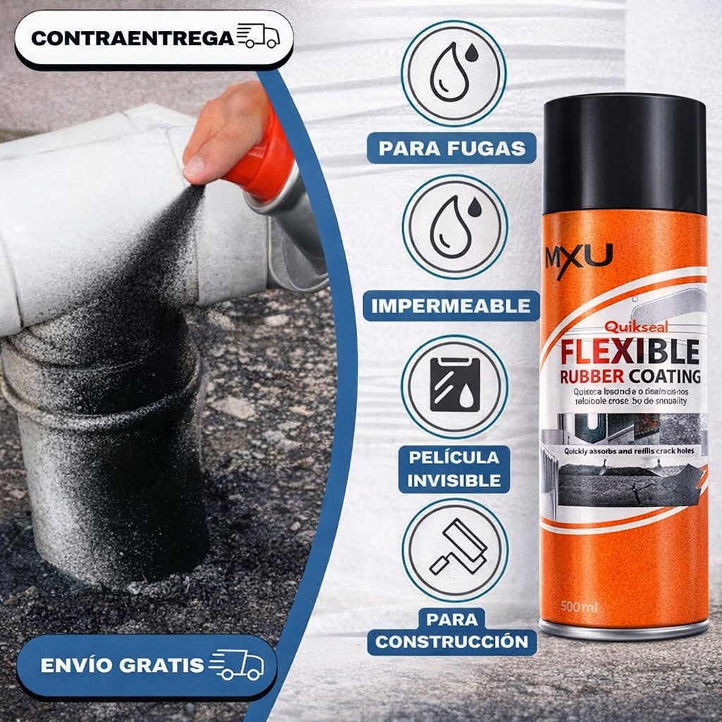 Quik Seal™️ Spray Impermeabilizante para todo tipo de Superficies - ENVÍO GRATIS