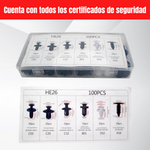 KIT 100 CLIPS "REMACHES" PARA CARRO+ ENVIO GRATIS