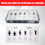 KIT 100 CLIPS "REMACHES" PARA CARRO+ ENVIO GRATIS