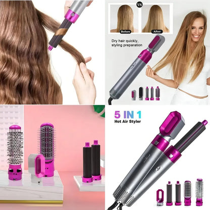 💇‍♀️CEPILLO SECADOR PARA EL CABELLO 5 EN 1