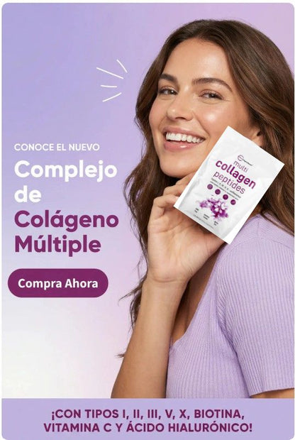 Multi Collagen Peptides, Recupera la firmeza, movilidad y belleza natural de tu cuerpo