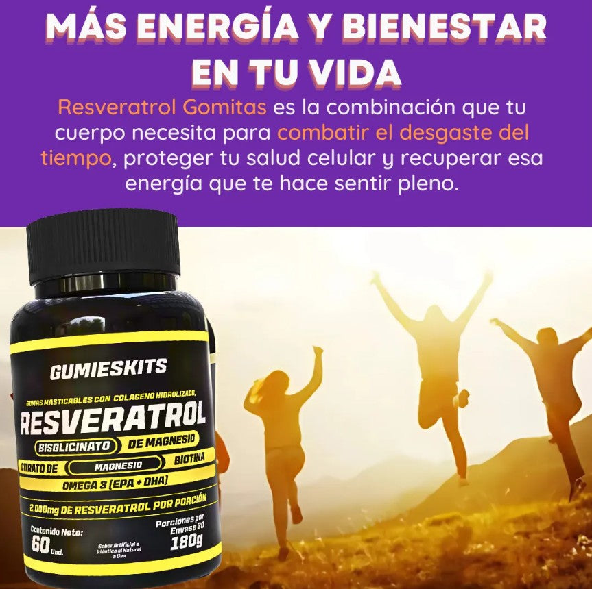 Resveratrol - Secreto de la longevidad ✨✨👌