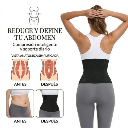 Faja moldeadora cintura de avispa ajustable👑👀(3 metros)