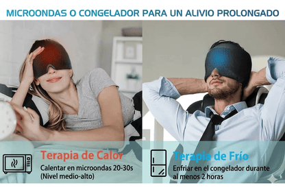 Gorro de Terapia Dual🔥🧊: El alivio que tu cabeza necesitaba🤯