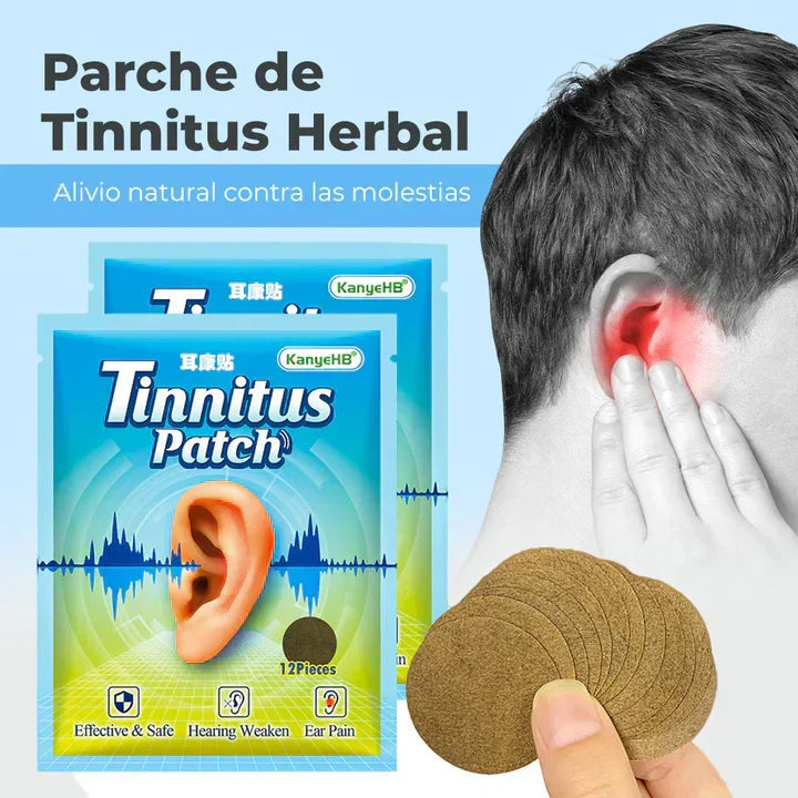 PARCHES HERBALES PARA ZUMBIDO DE OÍDO – TINICALM™ 2x1+ Envío Gratis