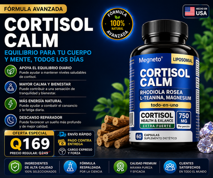 CORTISOL Calm Ashwagandha+ ENVIO GRATIS