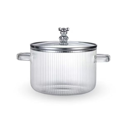 Olla De Vidrio Borosilicato 1.8L🍲✨