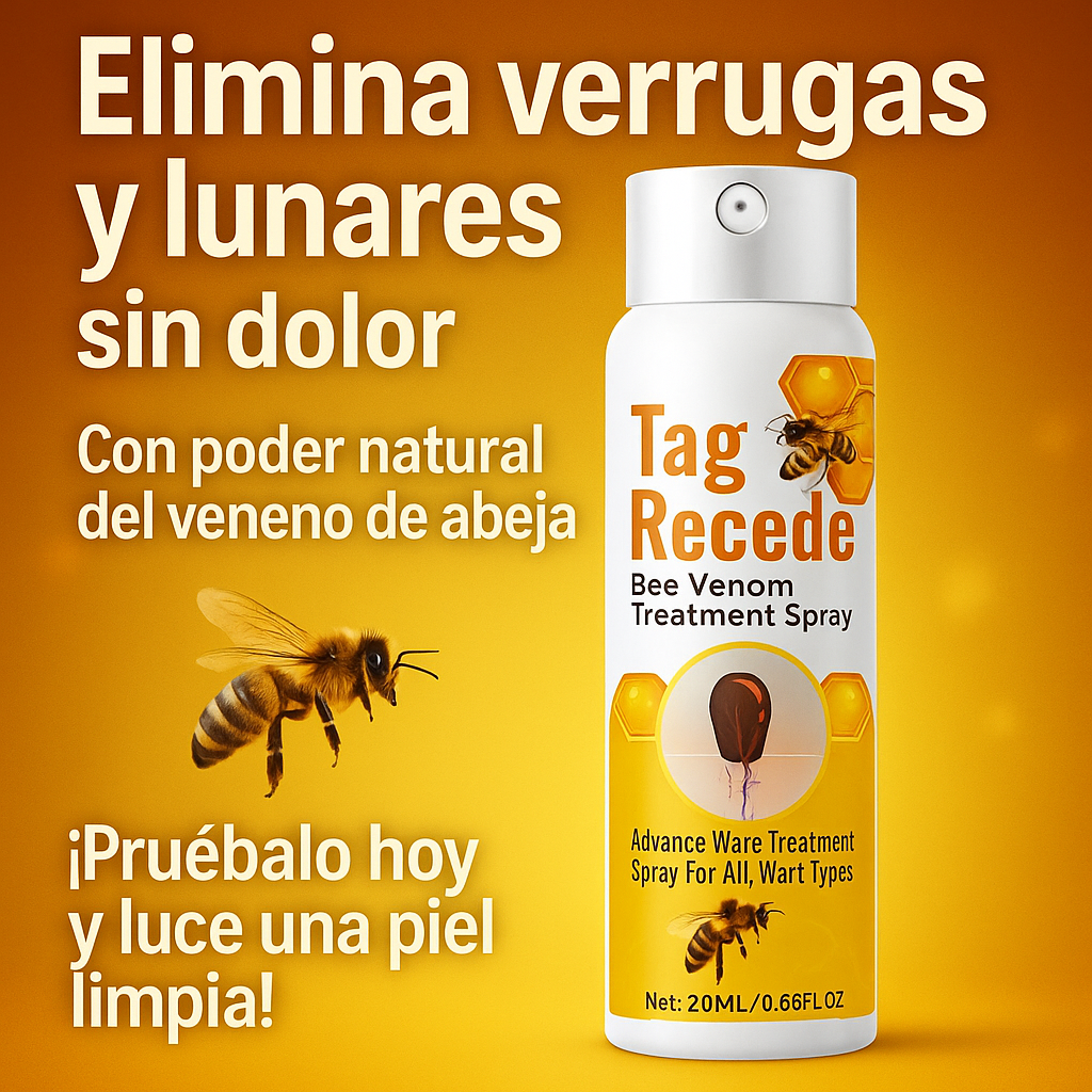 🐝TAG RECEDE🐝 ELIMINA VERRUGAS Y LUNARES DE FORMA NATURAL Y RAPIDA, + ENVÍO GRATIS A TODA GUATEMALA