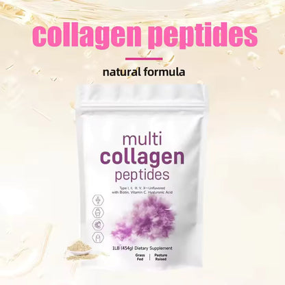 Multi Collagen Peptides, Recupera la firmeza, movilidad y belleza natural de tu cuerpo