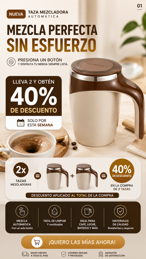 taza mezcladora con envío gratis 🎁