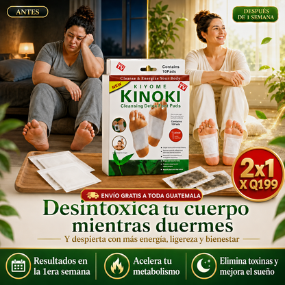 CAJAS PARCHES KINOKI PARA PIES🎁 2 x 1 OFERTA 🎁| Eliminan y Desintoxican tu cuerpo desde la 1era semana