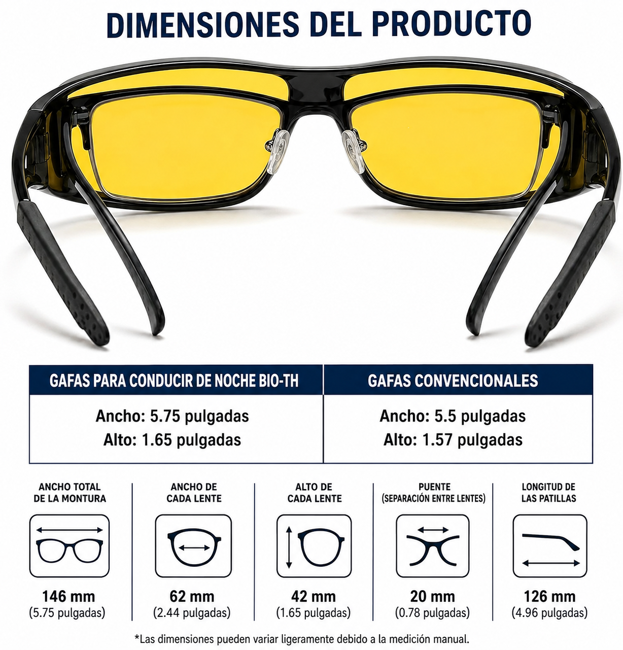 Lentes de conducción nocturna