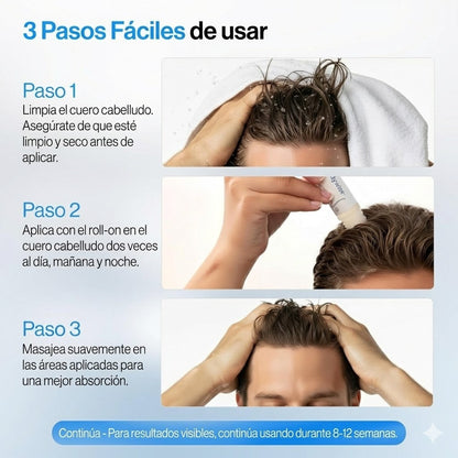 Sérum Capilar Bodywise™ Roll-On con Romero
