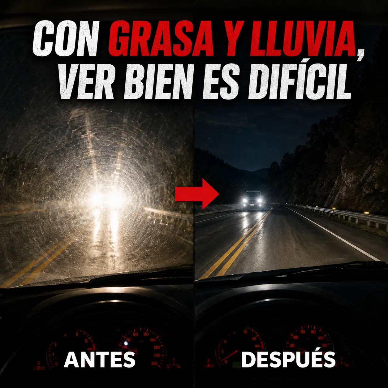 CLEARDRIVER PRO — Limpia tu Parabrisas en 3 Minutos y Maneja con Visión Perfecta