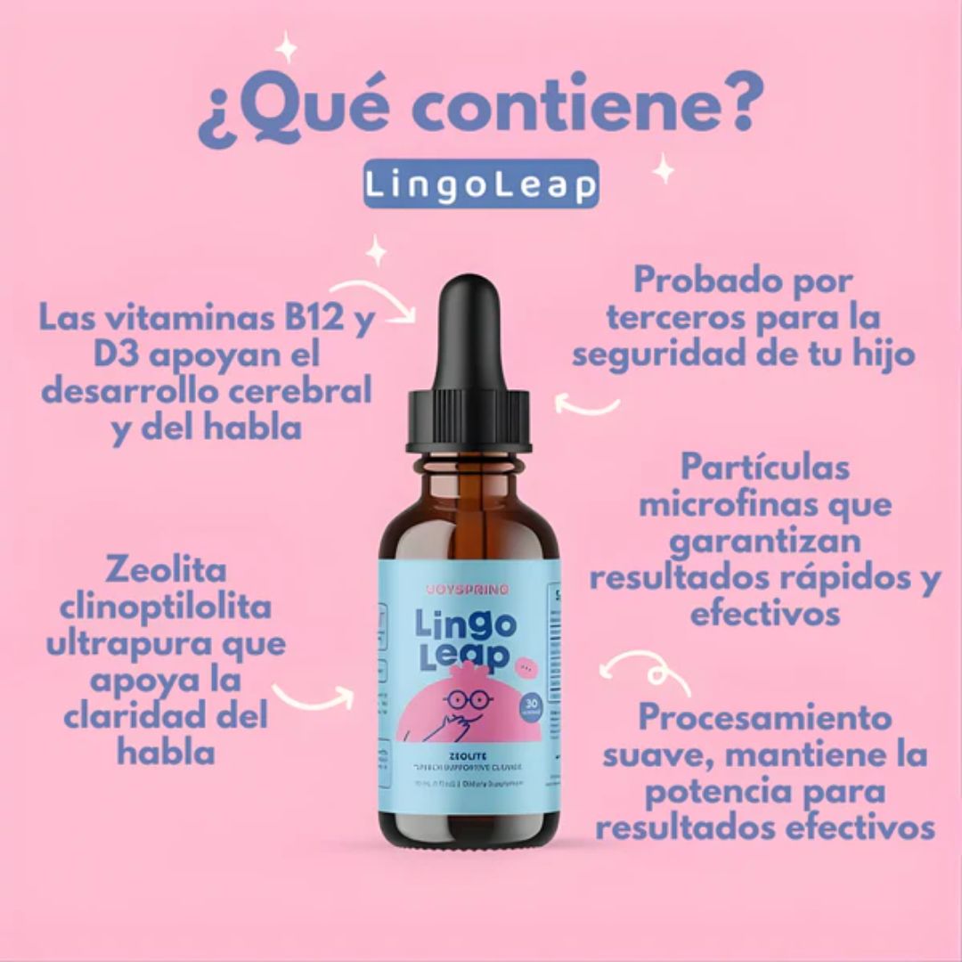 LingoLeap Estimula Habla Infantil Natural + ENVÍO GRATIS