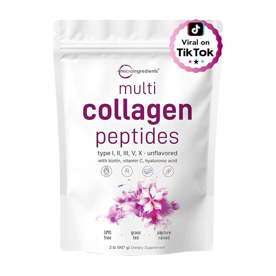 Multi Collagen Peptides, Recupera la firmeza, movilidad y belleza natural de tu cuerpo